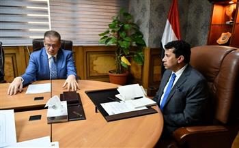 وزير الرياضة يناقش الترتيبات النهائية لاستضافة مصر لاجتماعات «الوادا»