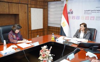 وزيرة التخطيط تبحث مع مسؤولة البنك الدولي استضافة مصر لمؤتمر المناخ 