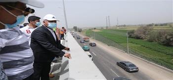 وزير النقل يتابع أعمال تطوير وتوسعة طريق القاهرة الإسكندرية الزراعي