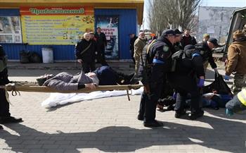 الدفاع الروسية تنفي اتهامات كييف بقصف محطة قطارات شرقي أوكرانيا