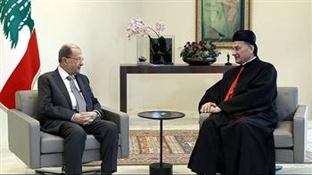 الرئيس اللبناني يبحث مع البطريرك الماروني تحضيرات الزيارة المرتقبة لبابا الفاتيكان إلى لبنان