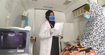 الكشف وتوفير العلاج بالمجان لـ 2132 مواطنا في قافلة طبية بقرية "شاويش" ببني سويف