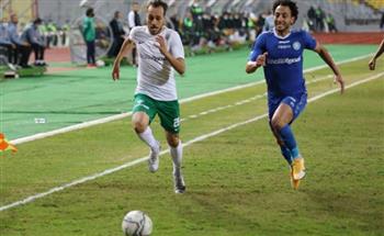 انطلاق مباراة المصري والمقاولون العرب في الدوري 