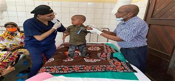 قافلة جامعة أسوان الطبية بدولة تنزانيا توقع الكشف الطبي على 228 شخصا