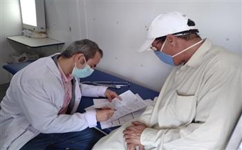 الكشف على 1093 مريضا بقافلة طبية في كفر الشيخ ضمن "حياة كريمة"