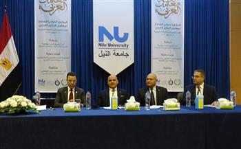 المؤتمر الدولي السابع لمعامل التأثير العربي يكرم رئيس جامعة الأقصر