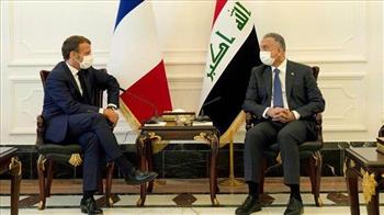 العراق.. الكاظمي وماكرون يبحثان هاتفياً التعاون في مكافحة الإرهاب وتعزيز العلاقات
