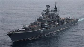 أوكرانيا: أشعلنا النيران في سفينة لوجستية تابعة للبحرية الروسية