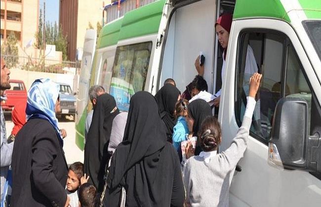 في 5 محافظات.. مناطق القوافل الطبية بوزارة الصحة اليوم