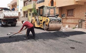 رئيس غارب: استكمال أعمال رصف الطرق وترميم الشوارع بالمدينة