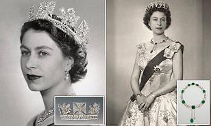 تاج الملكة ومجوهرات نادرة ضمن احتفالات اليوبيل البلاتيني للملكة اليزابيث 