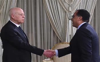 مدبولي: نقلت للرئيس التونسي التأكيد على دعم مصر لكافة المؤسسات التونسية