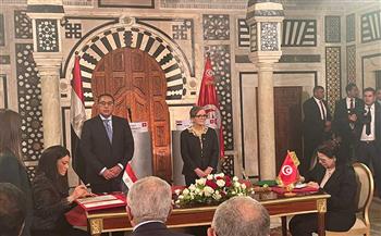 مدبولي ونظيرته التونسية يشهدان التوقيع على عدد من اتفاقيات التعاون بين البلدين