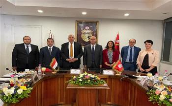 وزير الزراعة يبحث مع نظيره التونسي تعزيز التعاون في الثروة الحيوانية