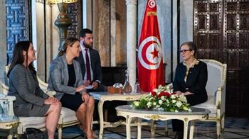 رئيسة الوزراء التونسية تبحث التعاون مع مساعدة وزير الخارجية الأمريكية