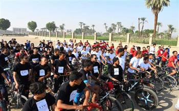 "شباب ورياضة قنا" تطلق ماراثون دراجات هوائية للتوعية بالرياضة والحفاظ على الصحة العامة