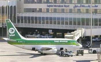 مطار بغداد الدولي يوقف حركة الملاحة الجوية بسبب العواصف الترابية