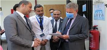 نائب رئيس هيئة الرعاية الصحية يستقبل السفير الإيطالي ويتفقدا مركز طب أسرة الحي الإماراتي