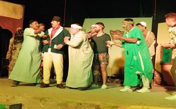 مسرحية "لا شُبيك ولا لبيك" على مسرح بيت ثقافة القنطرة شرق