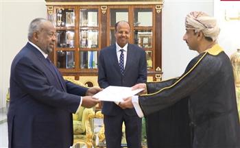 السفير عبد الله الرحبي يقدم أوراق اعتماده إلى رئيس جيبوتي