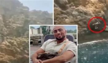 بالفيديو.. زوجة لاعب كرة مغربي توثق مشهد قتله بعد تنفيذ "قفزة الموت"
