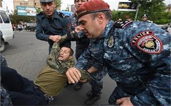 الشرطة الأرمينية تعتقل نحو 280 متظاهرا خلال احتجاجات للمعارضة في يريفان