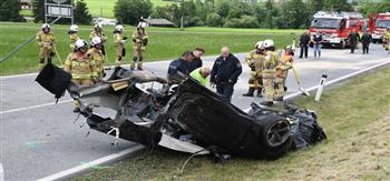 20 مصابا في حادث سير في النمسا