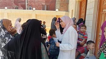 صحة الإسكندرية: الكشف على 1668 مواطنًا خلال قافلة طبية بقرية بغداد