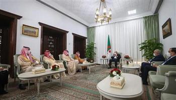 وزير الخارجية السعودي: توافق تام مع الجزائر في الملفات الثنائية والعربية والدولية