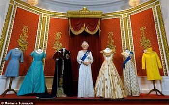 متحف مدام توسو يحتفل باليوبيل البلاتيني للملكة بطريقته الخاصة