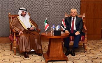 المستشار حنفي جبالي يلتقي رئيس مجلس الأمة الكويتي