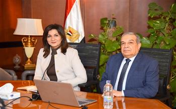 اجتماع لوزيري الهجرة والإنتاج الحربي مع خبراء أجانب بمؤتمر «مصر تستطيع بالصناعة»