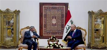 الرئيس العراقي وأمين عام الاتحاد الإسلامي الكردستاني يؤكدان ضرورة تحقيق الاستحقاقات الدستورية