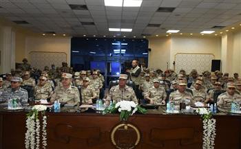 وزير الدفاع يشهد المرحلة الرئيسية لمشروع مراكز القيادة التعبوي «خالد- 20»