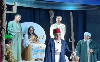 العرض المسرحي «بر مجد» يواصل فعالياته بثقافة المنيا
