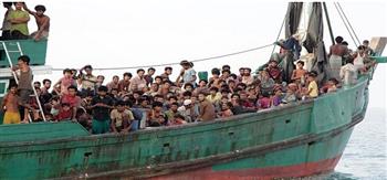 مصرع 16 شخصاً إثر غرق قارب يقِل لاجئين من الروهينجا