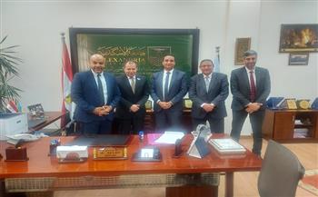 وفد «معلومات الوزراء» يحضر محاكاة جامعة الدول العربية بـ«سياسة الإسكندرية»