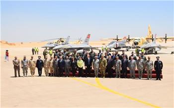 القوات الجوية المصرية تحتفل بمرور 40 عاما على هبوط أول طائرة «F16» في مصر