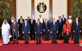 الرئيس السيسي يستقبل وزراء الشباب والرياضة العرب ويدعو لاستثمار طاقة الشباب