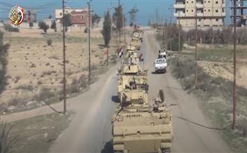 تفاصيل مداهمة القوات المسلحة لبؤرة إرهابية شديدة الخطورة بشمال سيناء (فيديو)