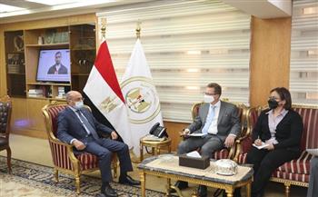 وزير العدل يستقبل السفير الألماني بالقاهرة لبحث التعاون القضائي