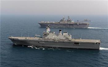 أسطول من السفن الحربية والطائرات الكورية يغادر إلى هاواي الأمريكية