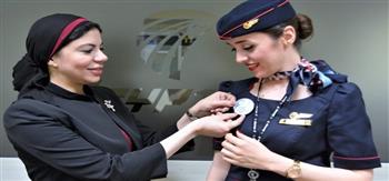 «مصر للطيران» تحتفل باليوم العالمي للضيافة الجوية