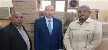 تسليم مساعدات طبية مقدمة من مصر لمستشفى أطفال سودانية 