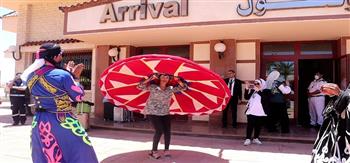 مطار مرسي مطروح يستقبل أولى رحلات ميلانو للموسم السياحي الصيفي