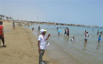 استمرار أعمال لجان متابعة الشواطئ والمتنزهات طوال أيام العيد بالقصير 