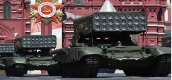 روسيا تستعرض راجمات صواريخ جديدة في احتفالات عيد النصر