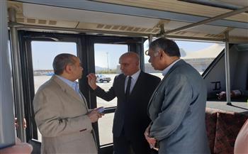 وزير الطيران يتفقد مطار شرم الشيخ لمتابعة التشغيل والاطمئنان على جودة الخدمات