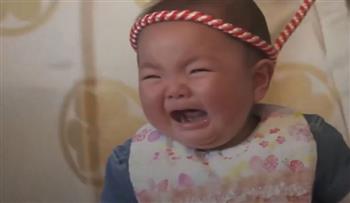 الأسرع والأقوى.. تنظيم مسابقة لبكاء الرضع في اليابان (فيديو)