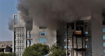 مصرع 7 أشخاص جراء حريق في مبنى بالهند